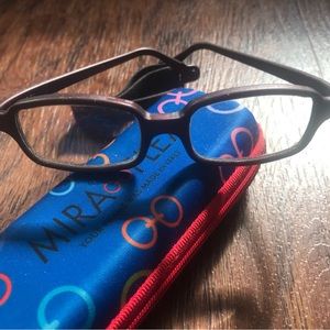 Miraflex toddler brown glasses